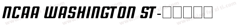 NCAA Washington St字体转换